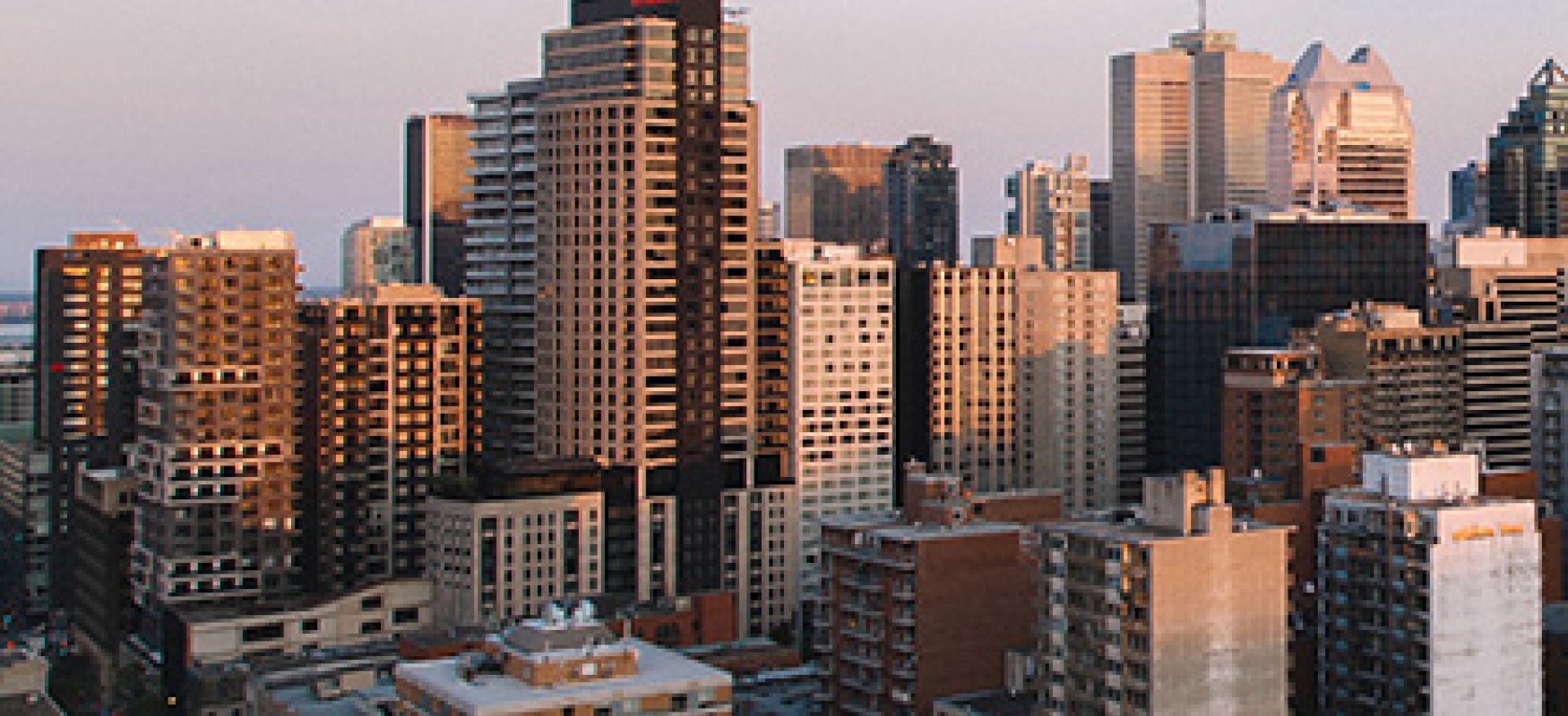 High rise bildings in Montreal