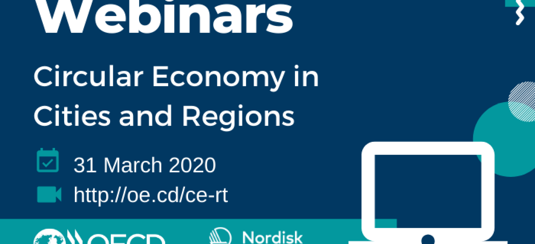 Webinars. Circular economy in cities and regions. 31 march 2020.