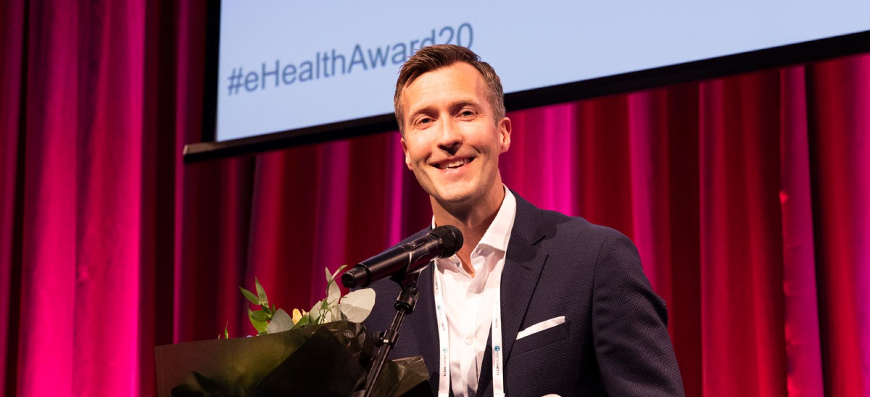 Sidekick Health winning the eHealth Award 2020 at Vitalis