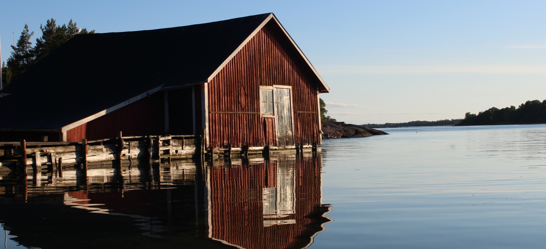House by the sea on Aaland Islands