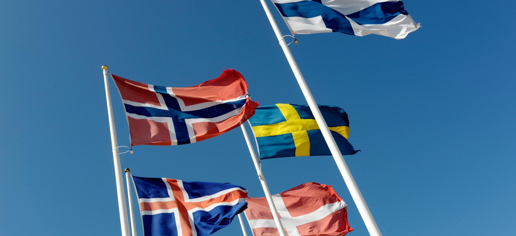 De nordiske flag