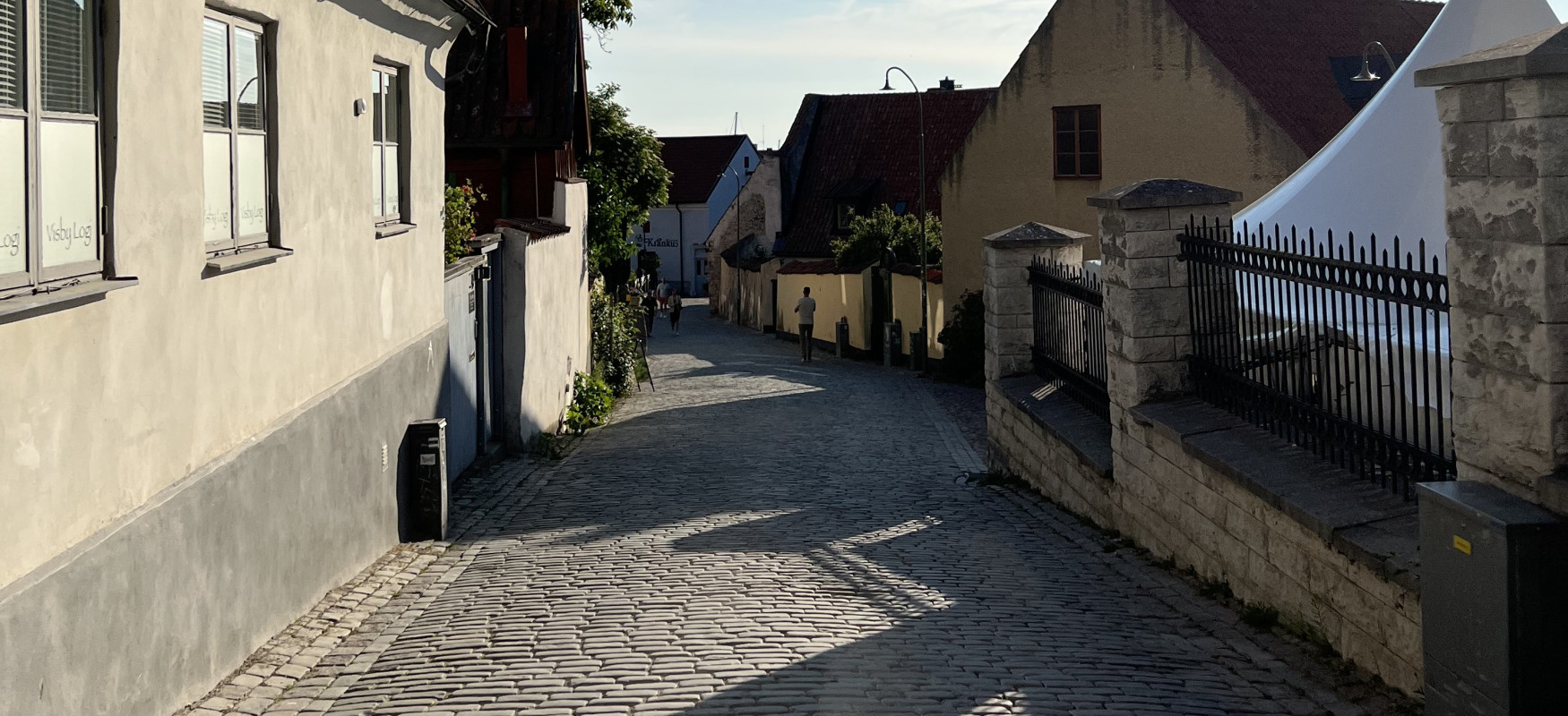 Gågade i Visby