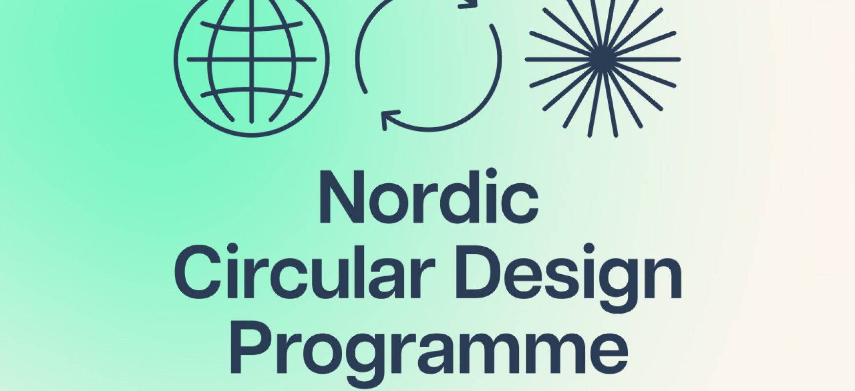 Nordic Circular Design programme logo