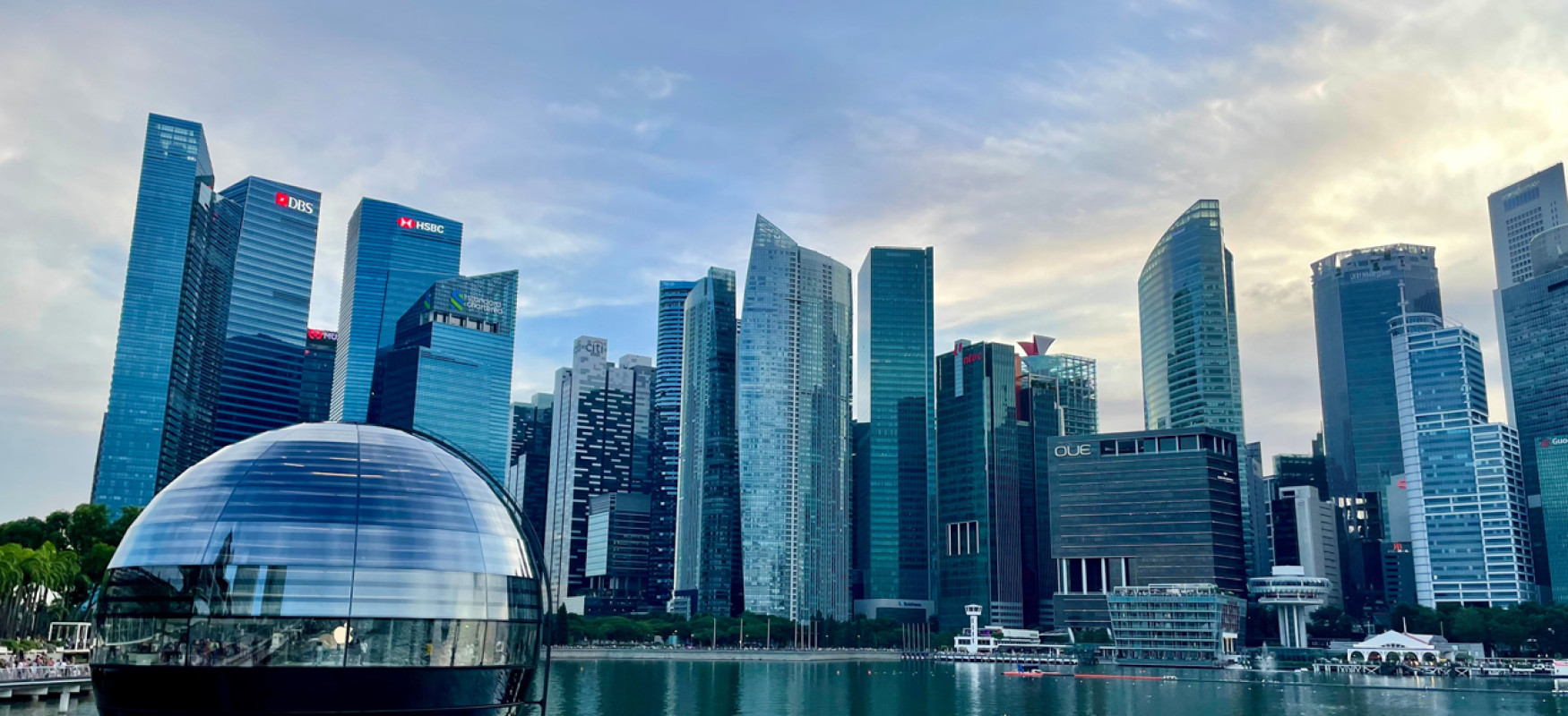 Singapore business district