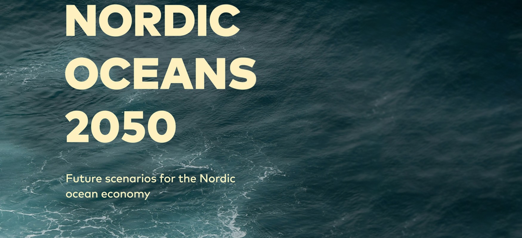 Nordic Oceans 2050 report frontpage