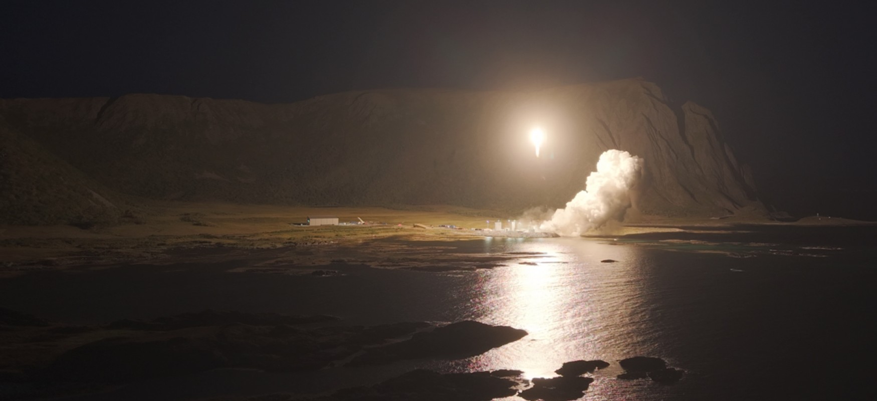 Rocket launch at Andøya