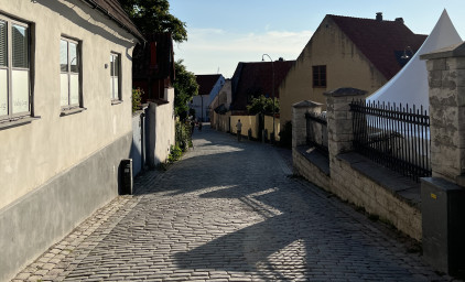 Gågade i Visby