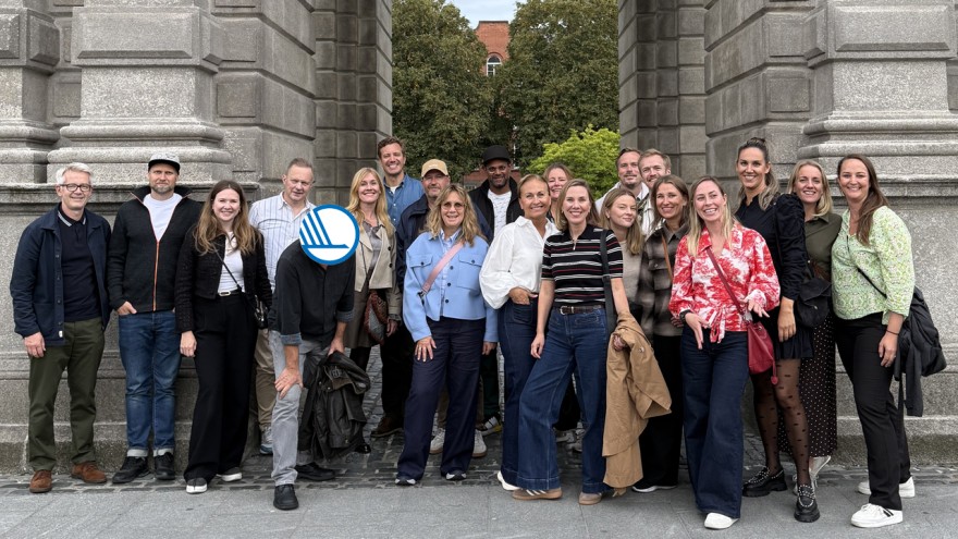 The Nordic Innovation team posing for at group picture