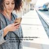 Woman looking at her smart phone