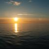 View of a sunset over the ocean